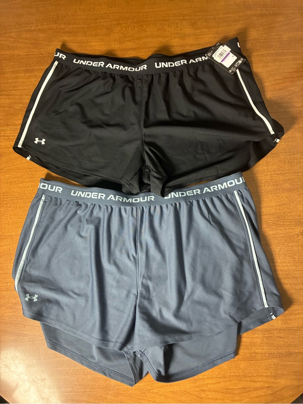 Under Armour Women’s Active Shorts - Black & Gray